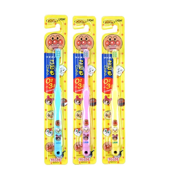 LION 麵包超人圖案小童牙刷 - 圖片 1