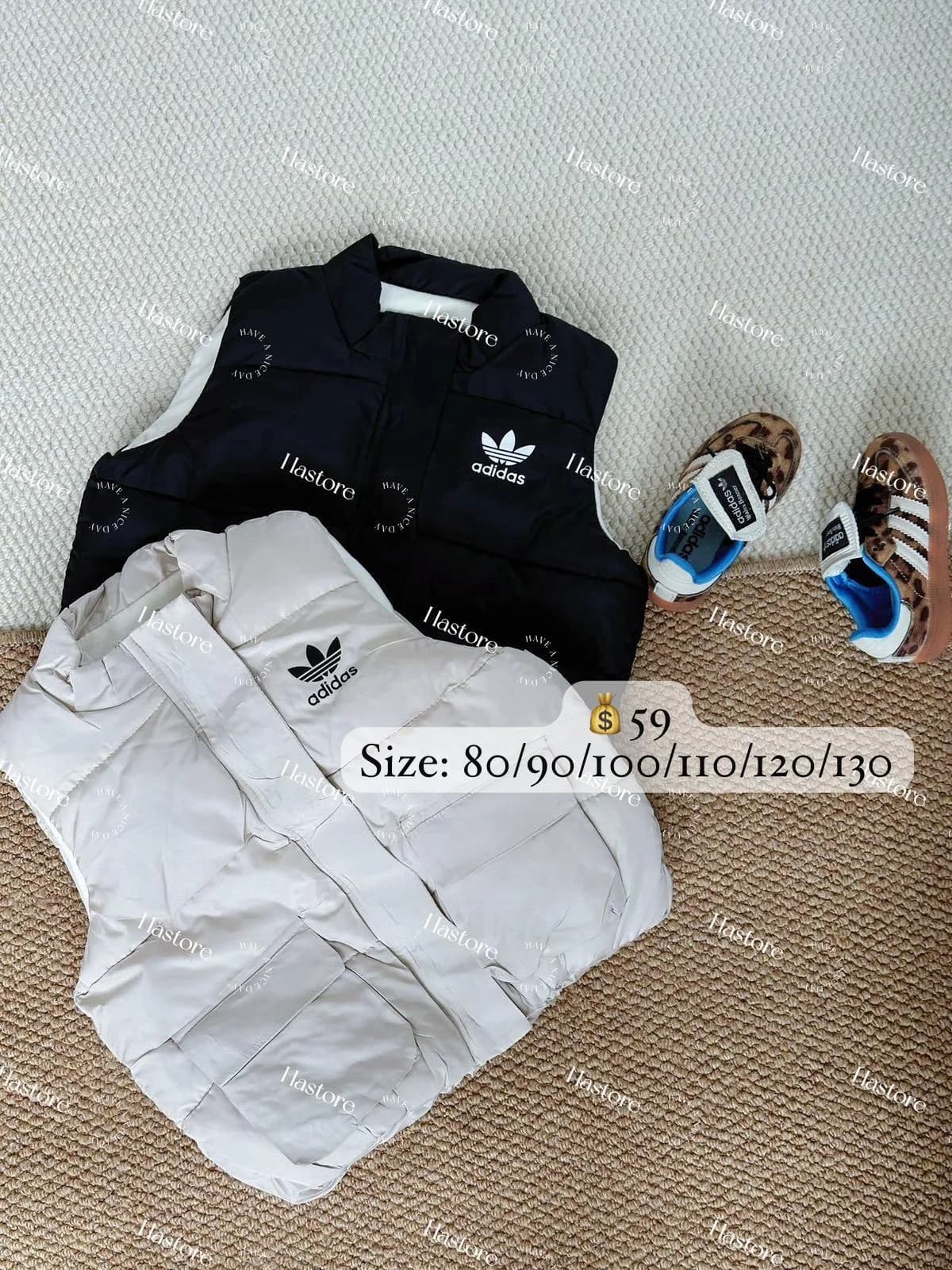 Adidas 秋冬加絨親子衛衣 / 套裝 縮圖 2