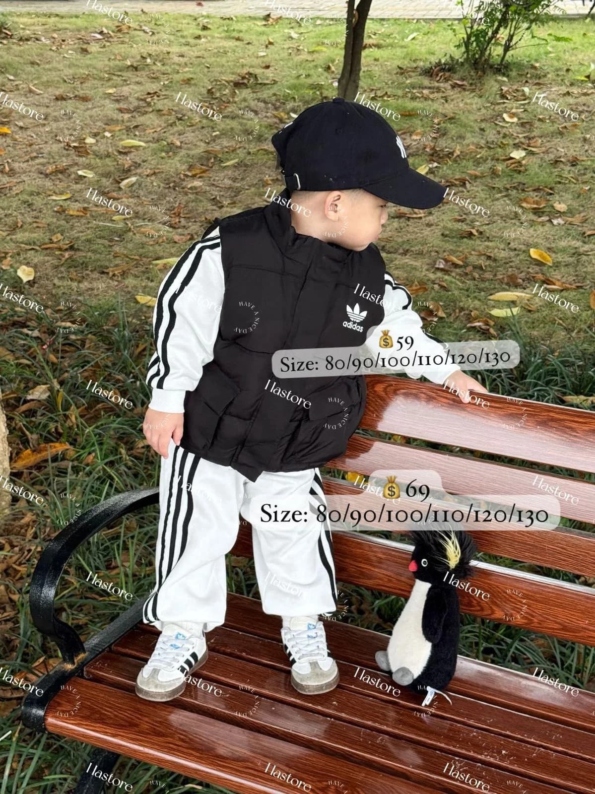 Adidas 秋冬加絨親子衛衣 / 套裝 縮圖 4