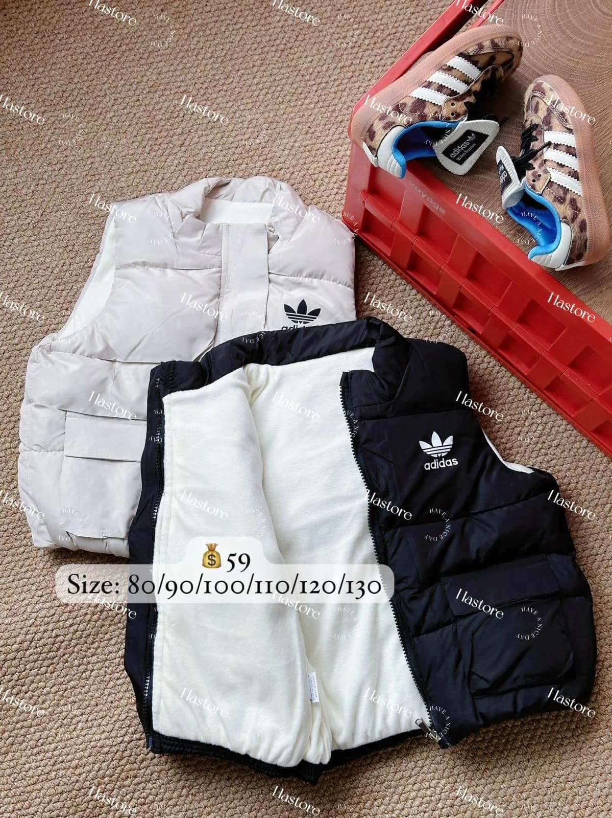 Adidas 秋冬加絨親子衛衣 / 套裝 縮圖 5