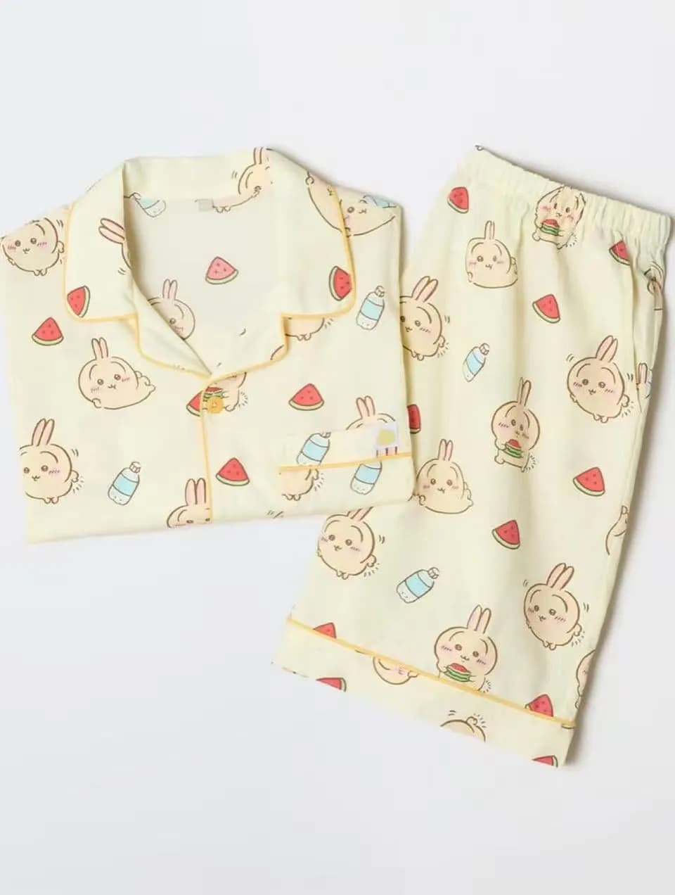 韓單 Chiikawa新款親子家居套裝 縮圖 3