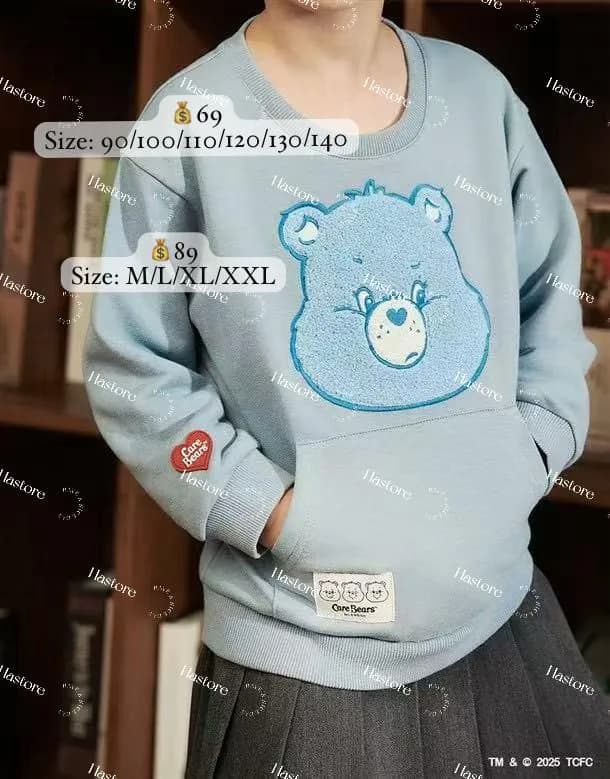 Carebear 藍色衞衣 - 圖片 1