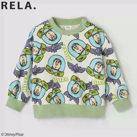 Disney 胡迪/巴斯光年毛圈長袖衛衣 - 圖片 1