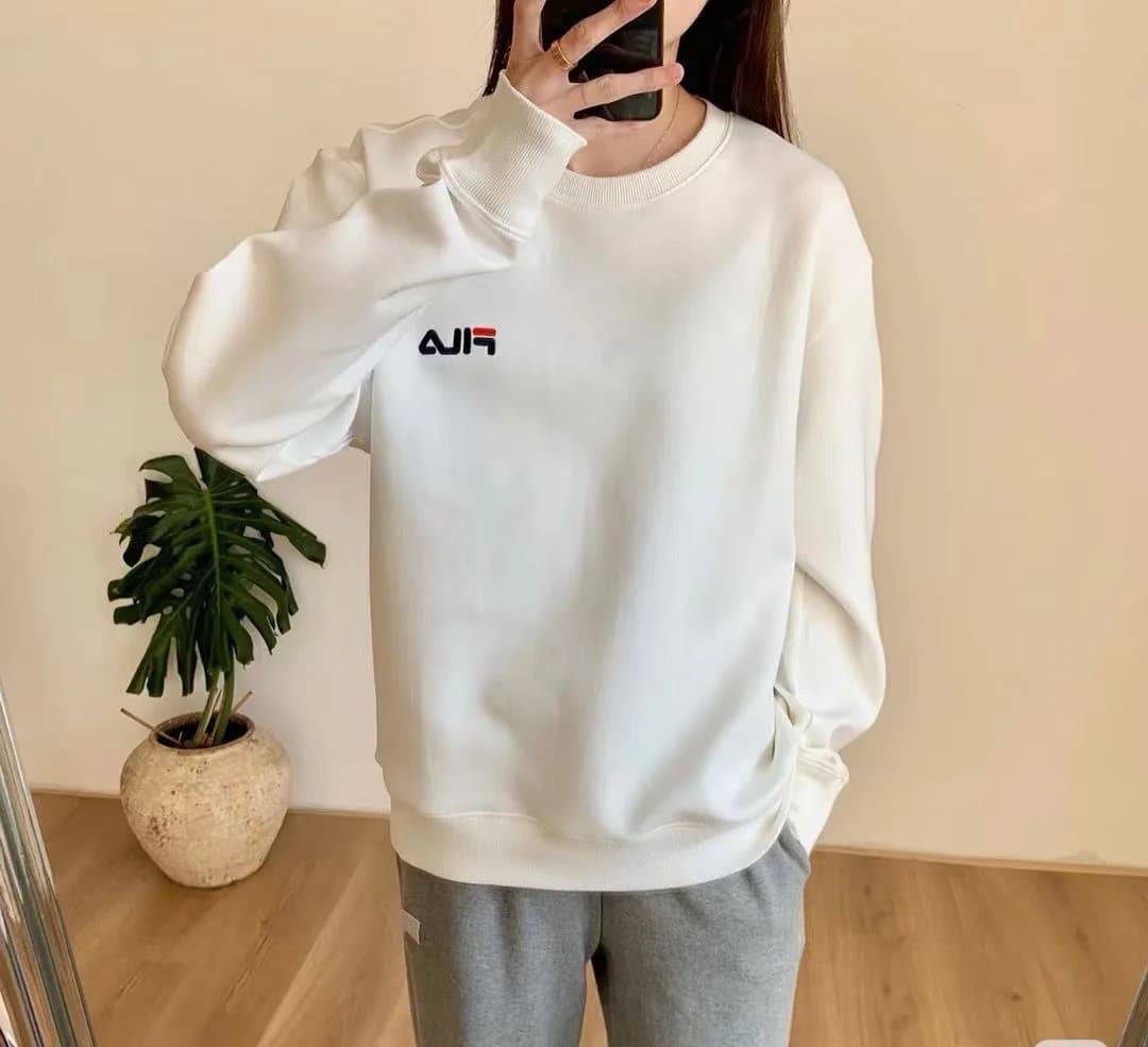 Fila 秋冬成人毛圈/加絨衛衣 - 圖片 1