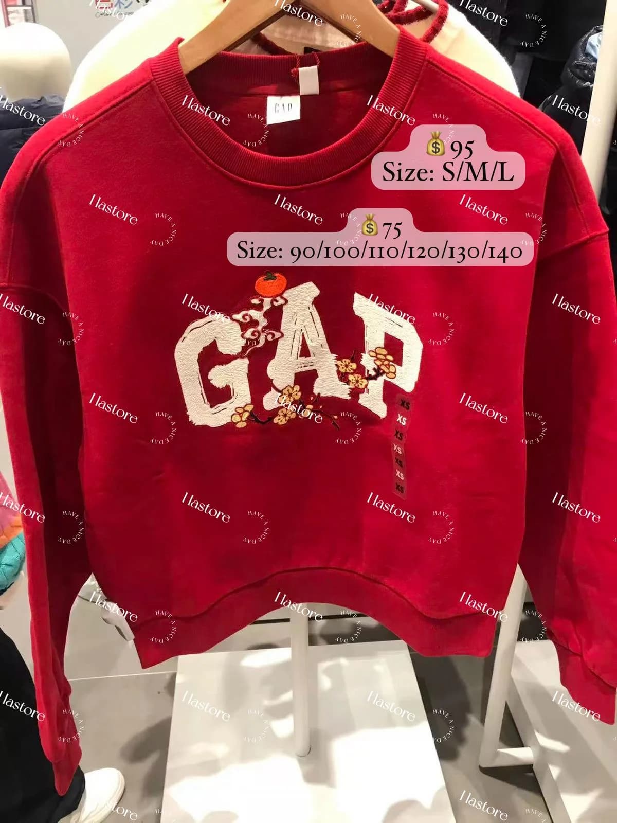 Gap親子秋冬衛衣 - 圖片 1