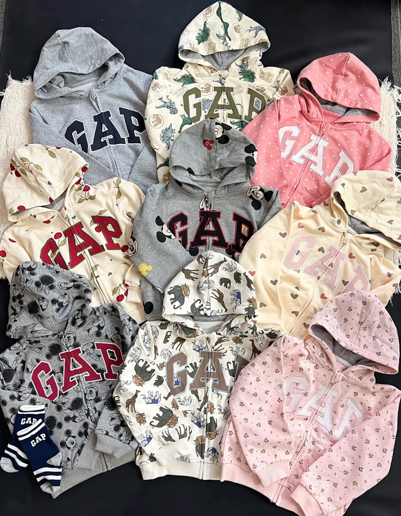 GAP長袖連帽拉鍊衫外套 - 圖片 1