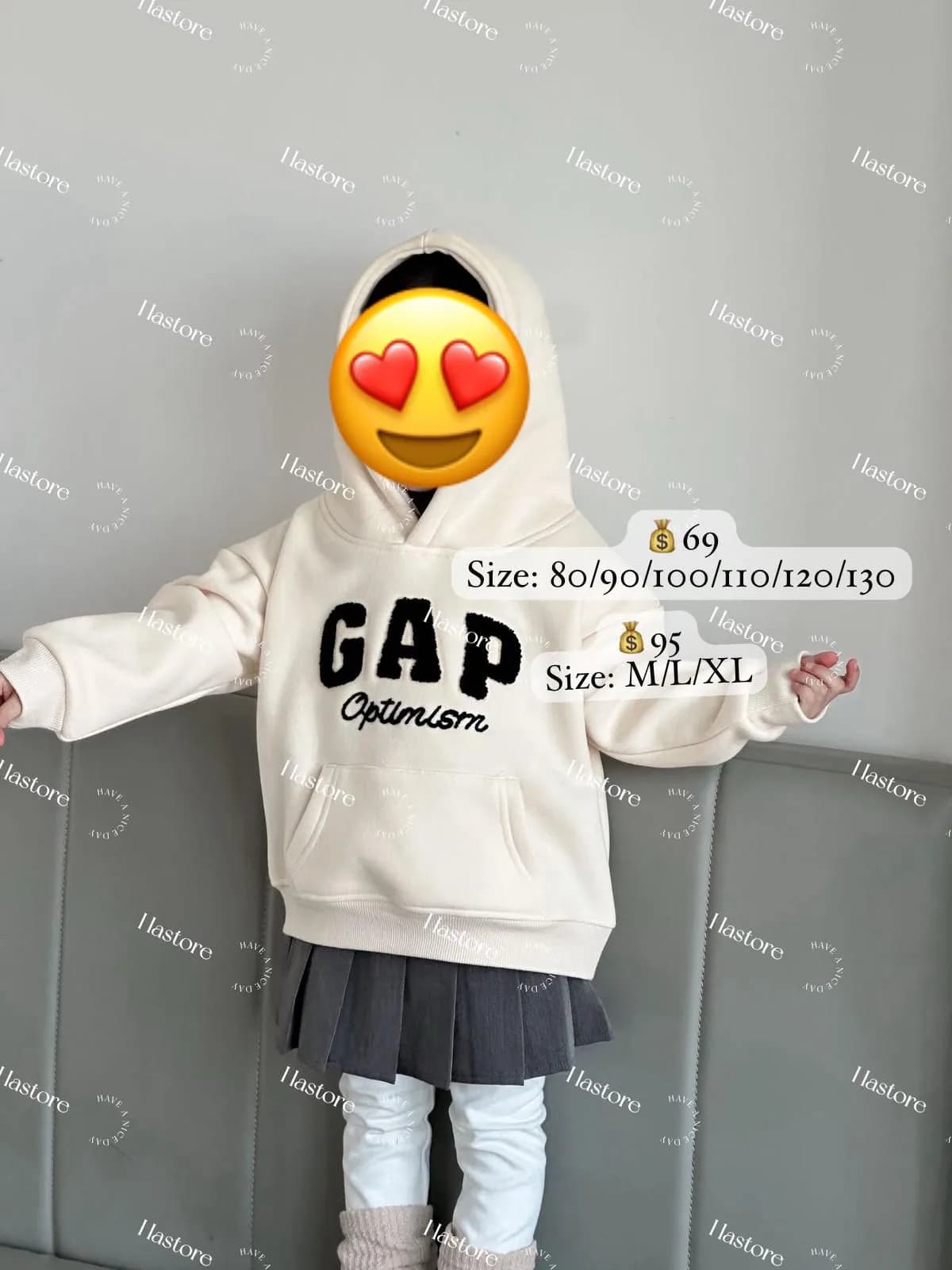 Gap 牛奶絨衞衣 縮圖 2