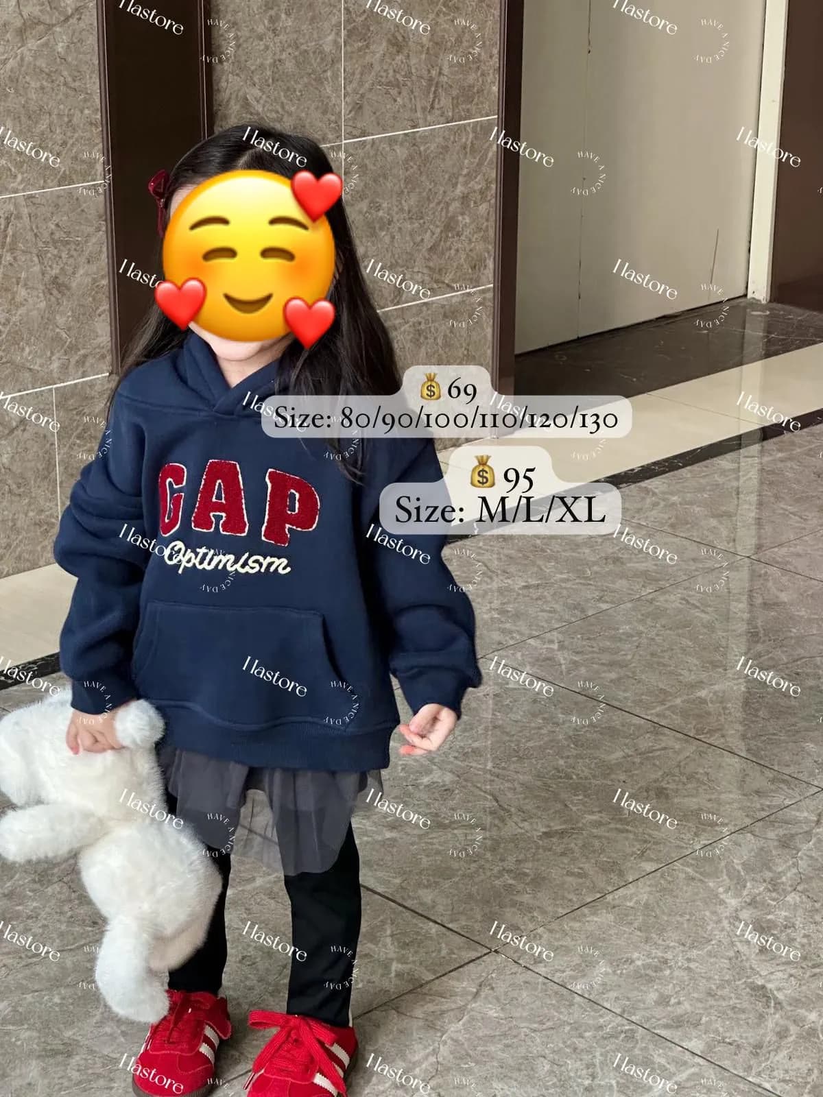 Gap 牛奶絨衞衣 - 圖片 1