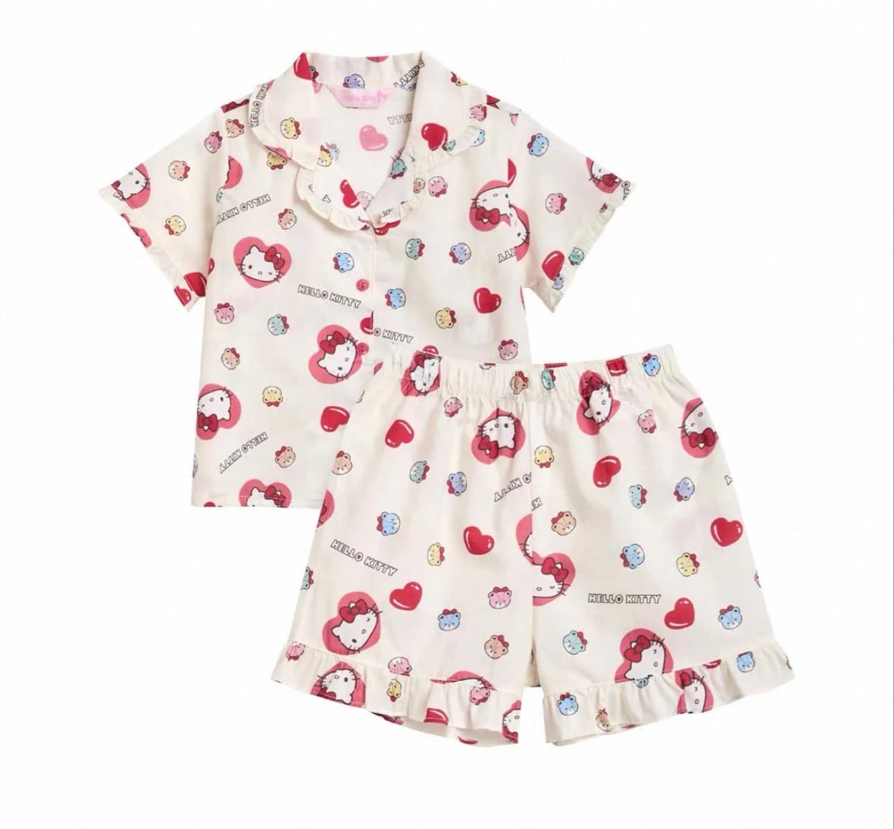 Kitty新款親子家居套裝 - 圖片 1
