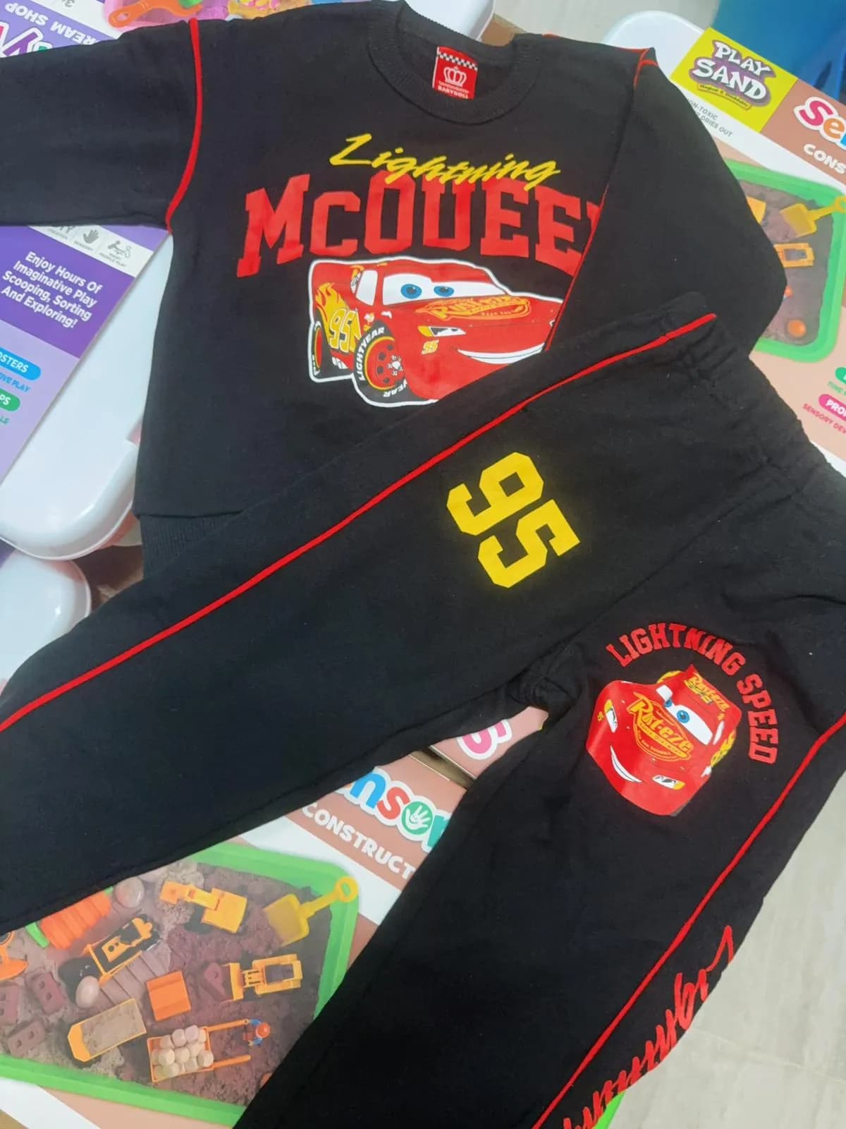 Lightning McQueen 長衫+長褲