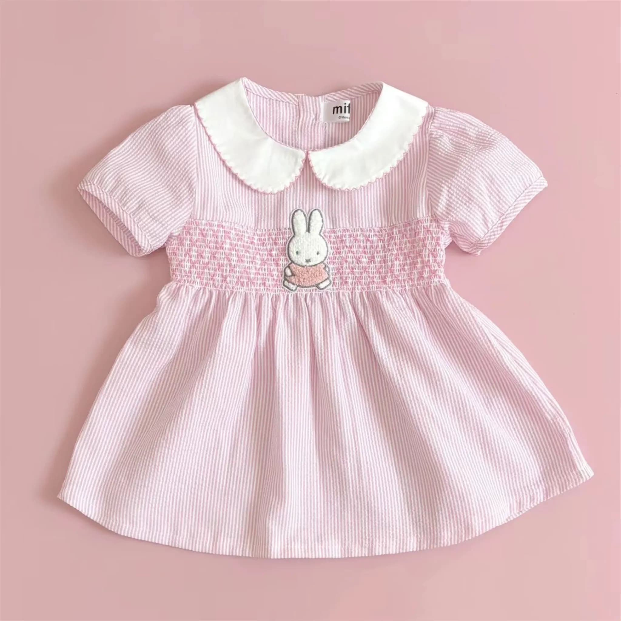 Miffy粉色上衣裙+牛仔褲 縮圖 2