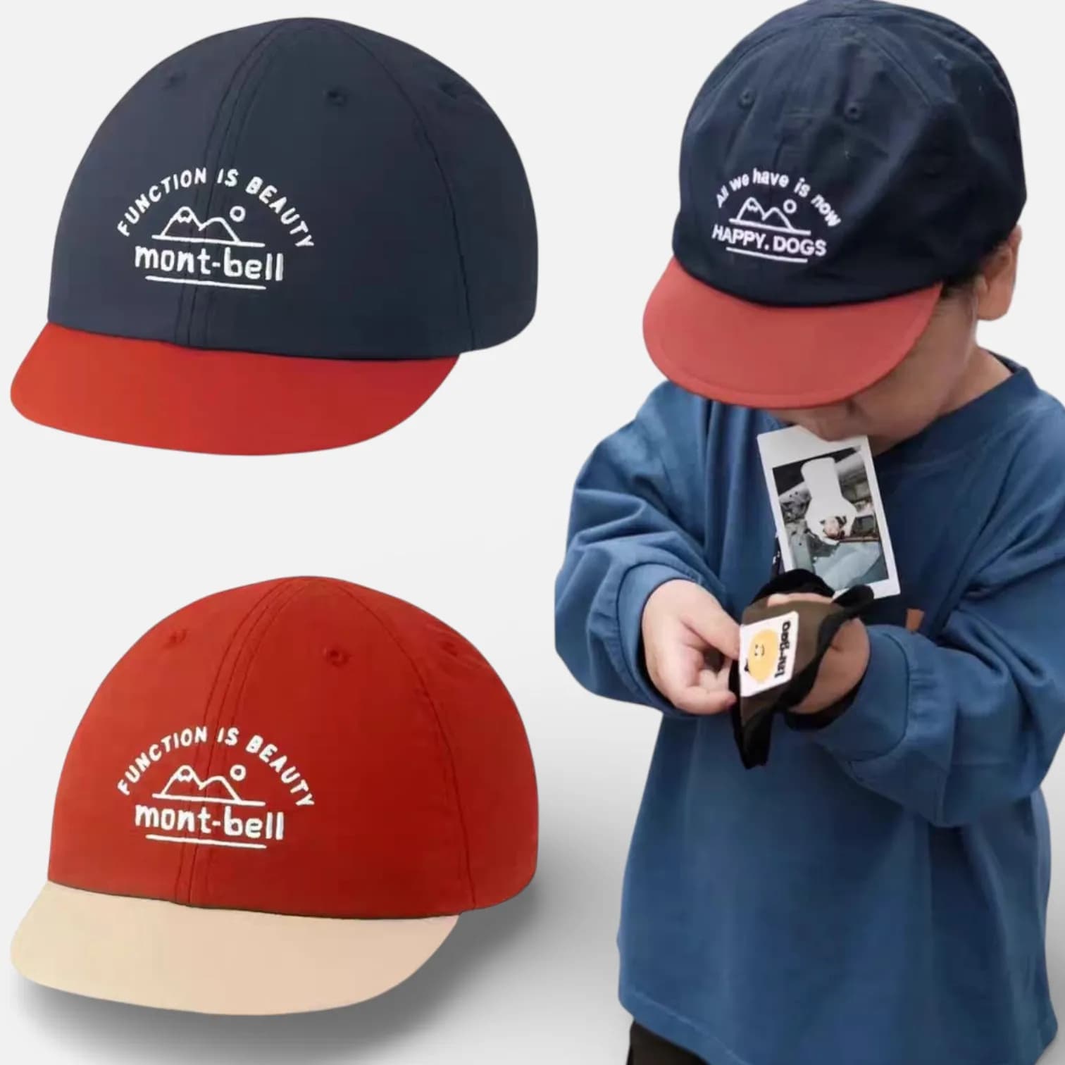 Montbell新款夏季棒球帽 / 防曬帽