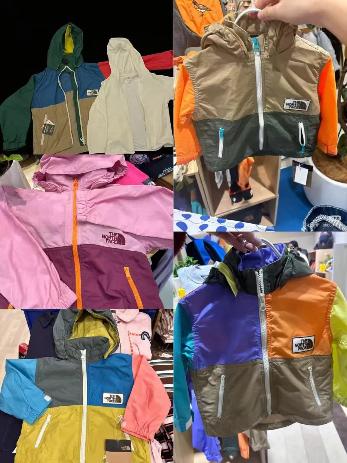 TNF新款春夏季沖鋒褸