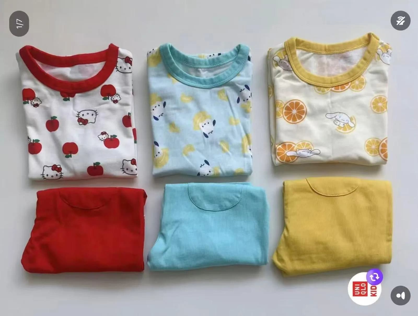 Uniqlo x Sanrio 新款春夏季家居服