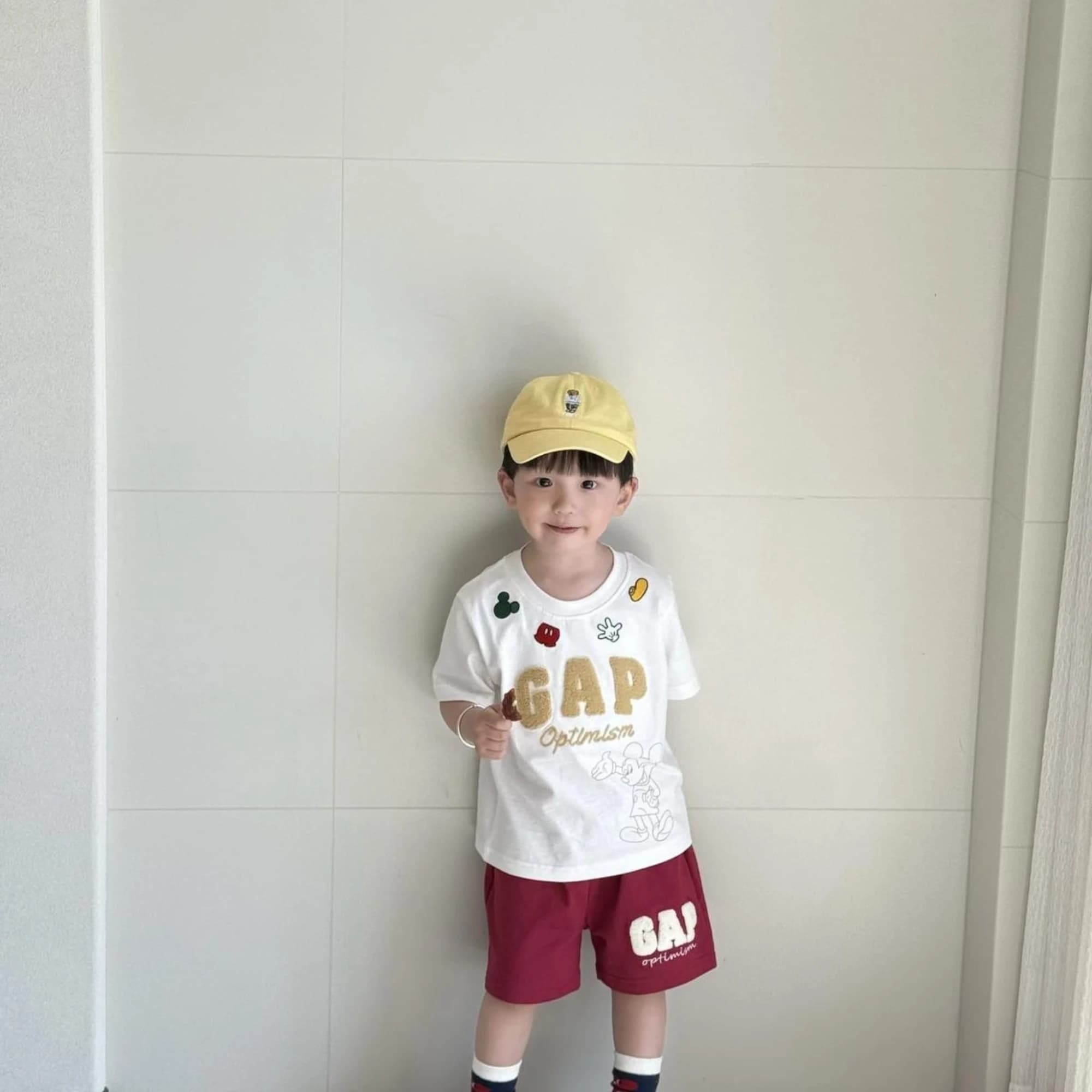 新款夏季短袖T恤+短褲套裝 / 爬服 縮圖 4