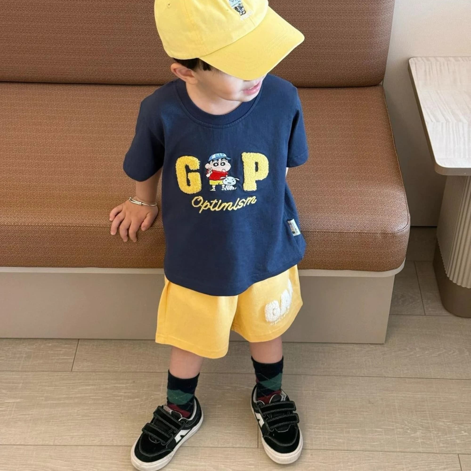 新款夏季短袖T恤+短褲套裝 / 爬服 縮圖 8