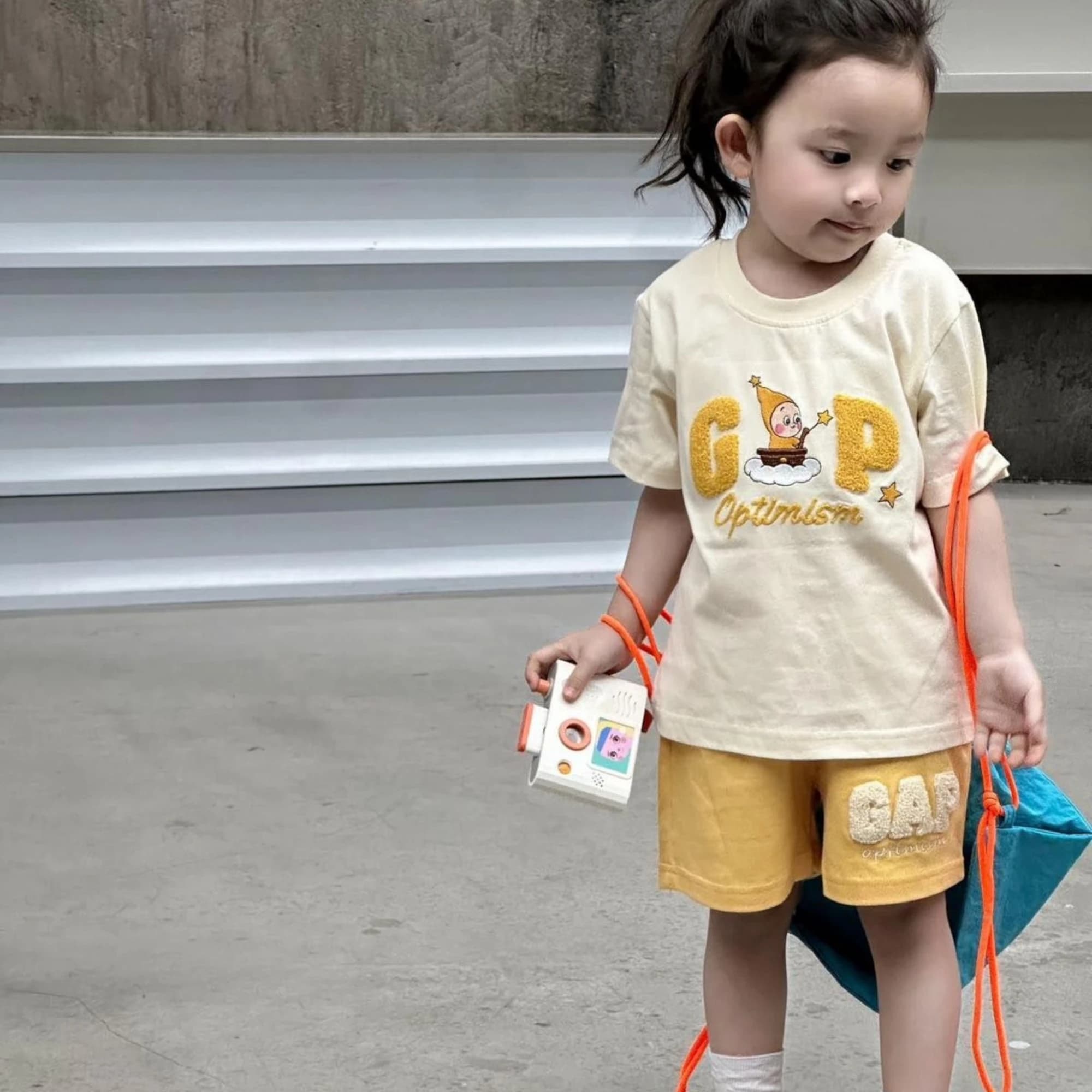 新款夏季短袖T恤+短褲套裝 / 爬服 縮圖 7